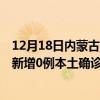 12月18日內(nèi)蒙古錫林郭勒最新疫情消息今天實(shí)時數(shù)據(jù)通報：新增0例本土確診病例和0例無癥狀感染者