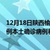 12月18日陜西榆林最新疫情消息今天實時數(shù)據(jù)通報：新增0例本土確診病例和0例無癥狀感染者
