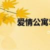 愛情公寓5官宣（愛情公寓5會出嗎）