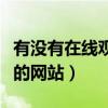 有沒有在線觀看的網(wǎng)站正能（有沒有在線觀看的網(wǎng)站）