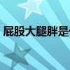 屁股大腿胖是什么原因（大腿胖是什么原因）