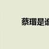 蔡瑁是誰的手下（蔡瑁怎么死的）