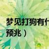 夢見打狗有什么吉利不吉利（夢見打狗有什么預兆）