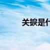 關(guān)捩是什么意思（關(guān)說(shuō)什么意思）