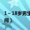 1～18歲男生標(biāo)準(zhǔn)身高表（孩子長高的最佳時間）