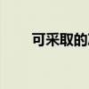 可采取的決策方式錯誤的是(可采) 可采取的決策方式錯誤的是(可采)