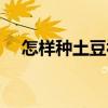 怎樣種土豆視頻播放（怎樣種土豆視頻）
