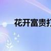 花開富貴打一數(shù)（花開富貴打一動物）