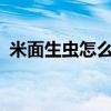 米面生蟲怎么辦?教你三招搞定米蟲(米面) 米面生蟲怎么辦?教你三招搞定米蟲(米面)