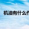 機(jī)油有什么作用和功效(機(jī)油有什么作用) 機(jī)油有什么作用和功效(機(jī)油有什么作用)