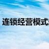 連鎖經(jīng)營模式起源于哪一年（連鎖經(jīng)營模式）