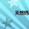天然鈣的作用與功效（天然鈣）