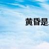 黃昏是幾點左右（黃昏是幾點）