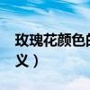 玫瑰花顏色的含義是什么?（玫瑰花顏色的含義）