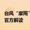 臺風“摩羯”四次登陸，強度為何如此驚人？官方解讀