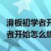 滑板初學(xué)者開(kāi)始怎么練兩個(gè)輪子的（滑板初學(xué)者開(kāi)始怎么練）