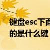 鍵盤(pán)esc下面的是什么鍵圖片（鍵盤(pán)esc下面的是什么鍵）