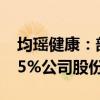 均瑤健康：部分董監(jiān)高擬合計(jì)減持不超過(guò)0.15%公司股份