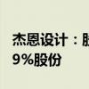 杰恩設計：股東冉曉鳳擬減持不超過0.166139%股份