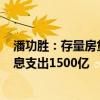 潘功勝：存量房貸利率下調(diào)預(yù)計惠及1.5億人口 每年減少利息支出1500億