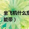 坐飛機什么東西不能帶的（坐飛機什么東西不能帶）