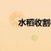 水稻收割機(jī)稻草打包一體機(jī)（水稻）