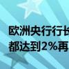 歐洲央行行長拉加德：我們不會(huì)等到所有指標(biāo)都達(dá)到2%再降息