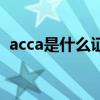 acca是什么證書共幾門（acca是什么證書）