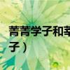 菁菁學(xué)子和莘莘學(xué)子讀音（菁菁學(xué)子和莘莘學(xué)子）