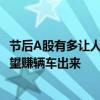 節(jié)后A股有多讓人期待？汽修店老板：節(jié)前已扔進(jìn)去9萬，希望賺輛車出來