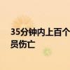 35分鐘內(nèi)上百個(gè)發(fā)射物射向以色列：以軍實(shí)施攔截 暫無人員傷亡
