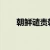 朝鮮譴責(zé)韓國使用無人機(jī)滲透至平壤