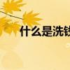 什么是洗錢?。ㄊ裁唇邢村X舉個例子）