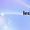 les網(wǎng)名英文（les網(wǎng)名）